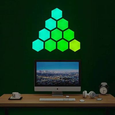RGBIC 16,7 milionów Smart Hexagon Light regulowalna jasność 24V napięcie 25000 godzin Led żywotność