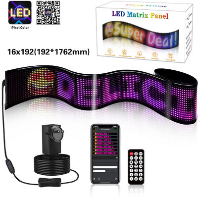 Elastyczny panel matrycowy USB 5V, rozmiar pikseli 16*192, do wszechstronnych zastosowań