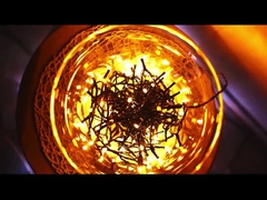 dekoracje oświetleniowe z inteligentnymi światłami LED Cluster